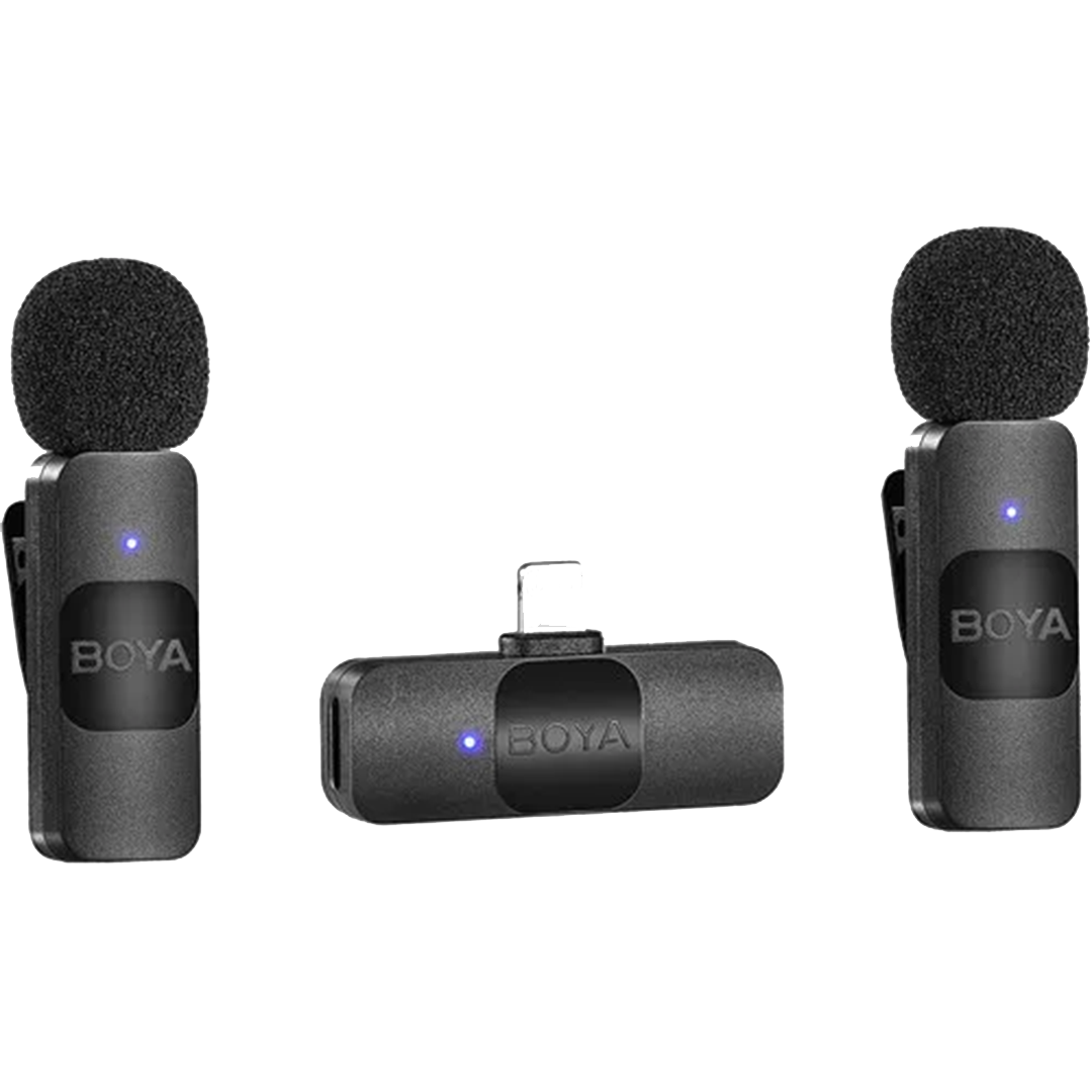 BOYA BY-V2 Wireless Lavalier Microphone
