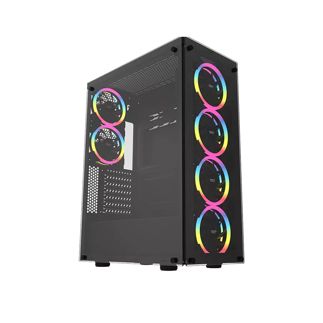DARKFLASH Phantom ATX PC Case BLACK