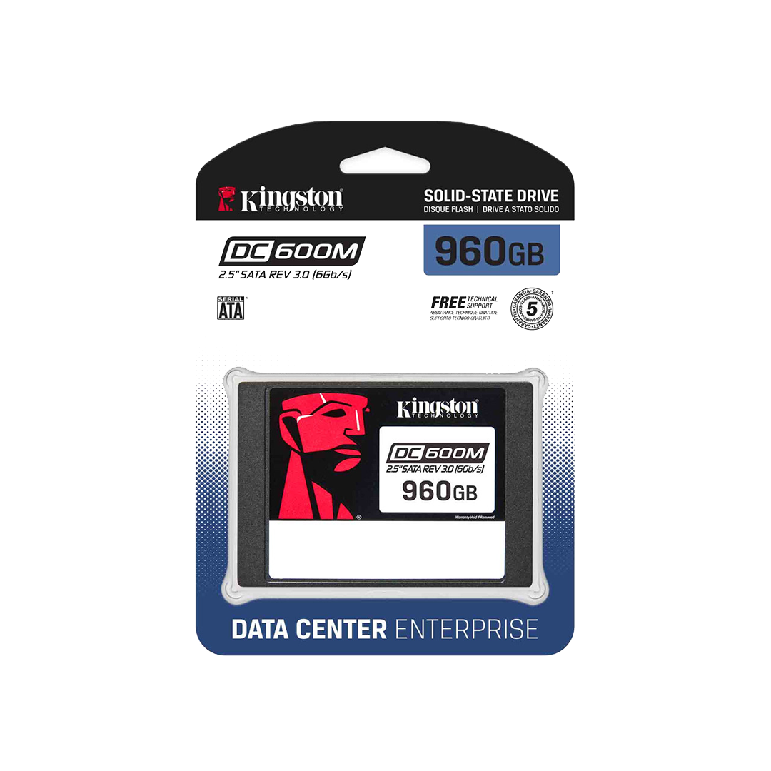 KINGSTON DC600 960GB SSD 2.5″ ENTERPRISE SSD