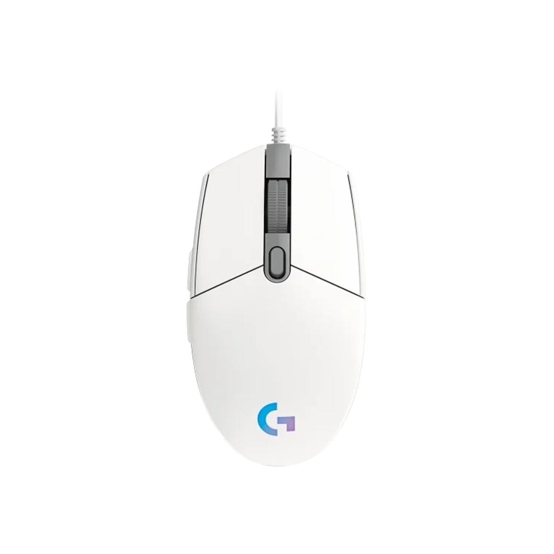 LOGITECH G102 LIGHTSYNC Gaming Mouse WHITE