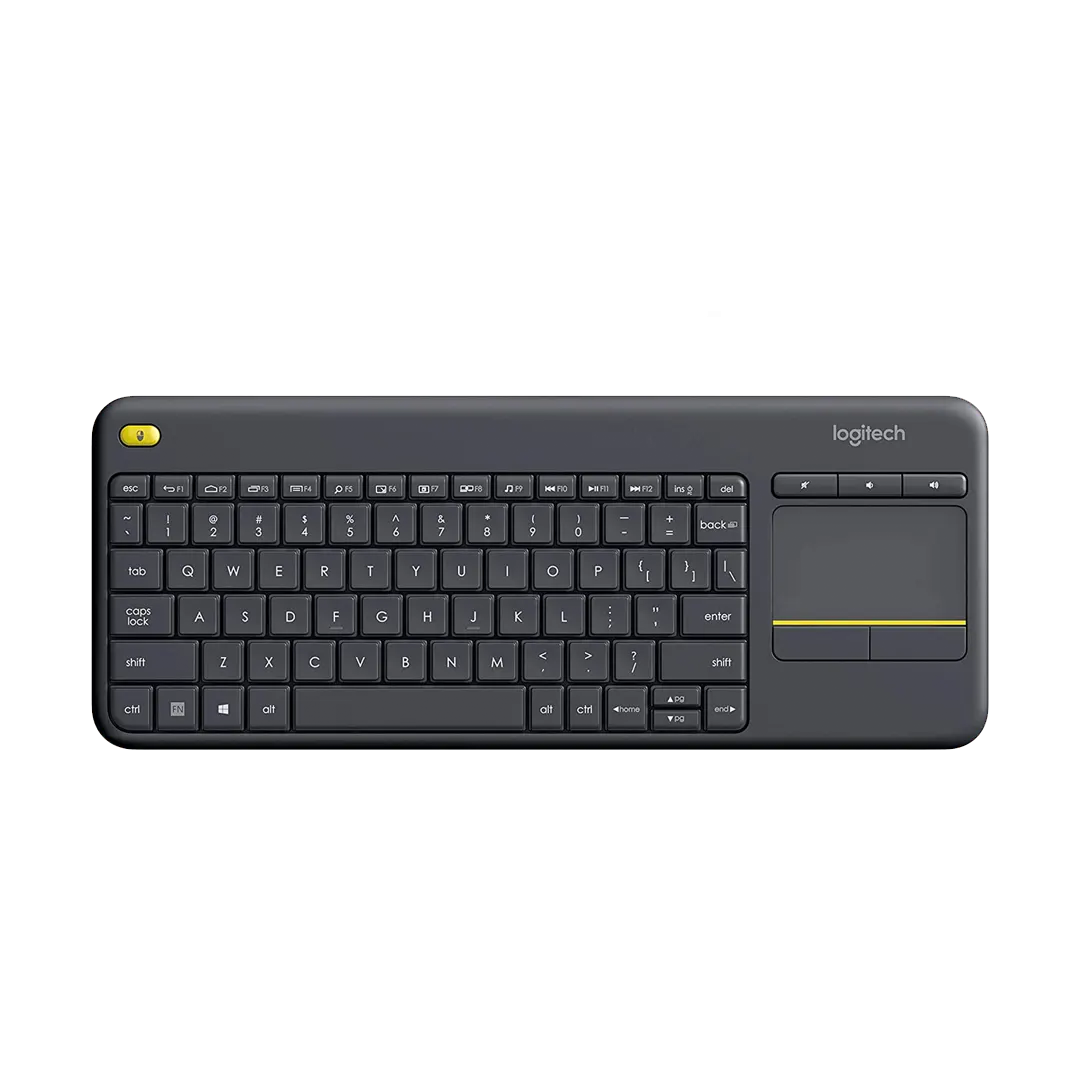 LOGITECH K400 Plus Wireless With Touch Pad Keyboard - Black (OPEN BOX)