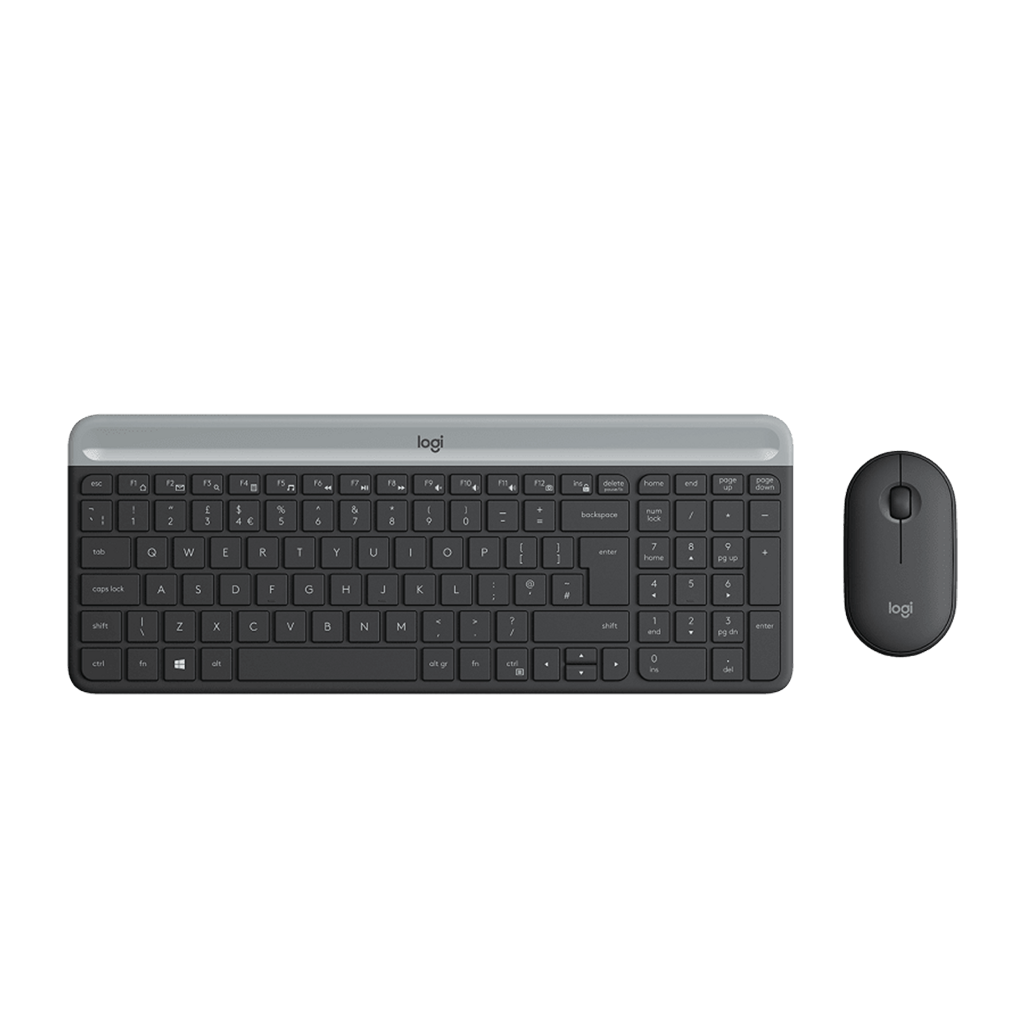 LOGITECH MK470 SLIM COMBO wireless keyboard and mouse combo