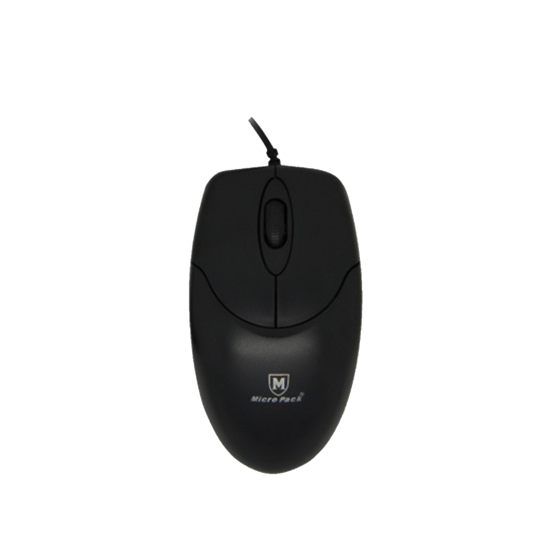 MICROPACK M-101 Comfy Lite Wired Optical Mouse - Black