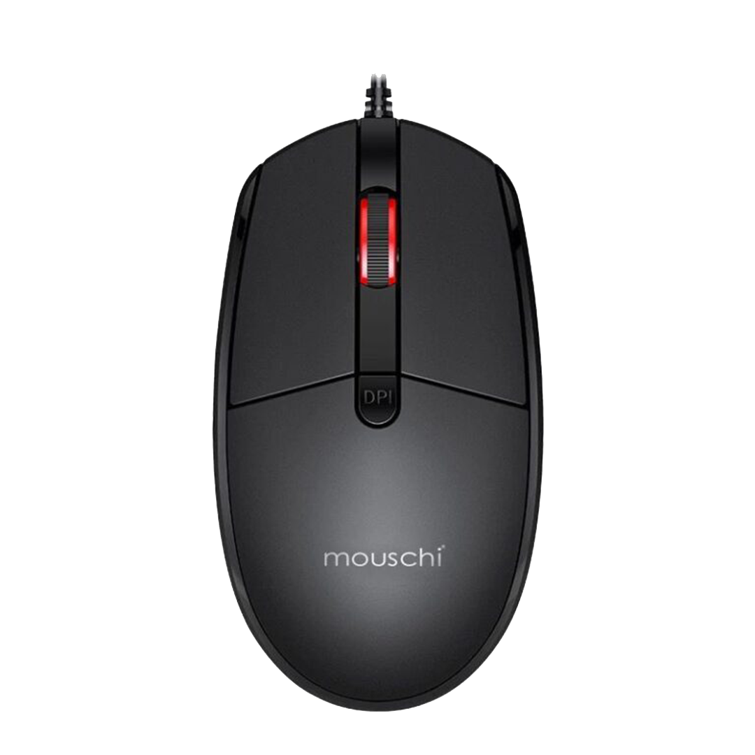 MOUSCHI Heavy wired mouse