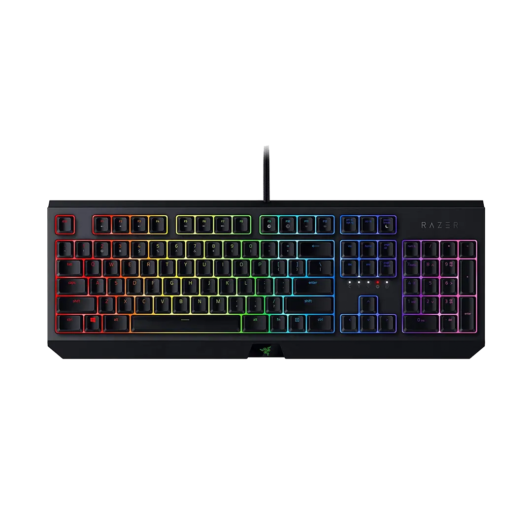 RAZER BlackWidow Green Switches Mechanical Gaming Keyboard (OPEN BOX)