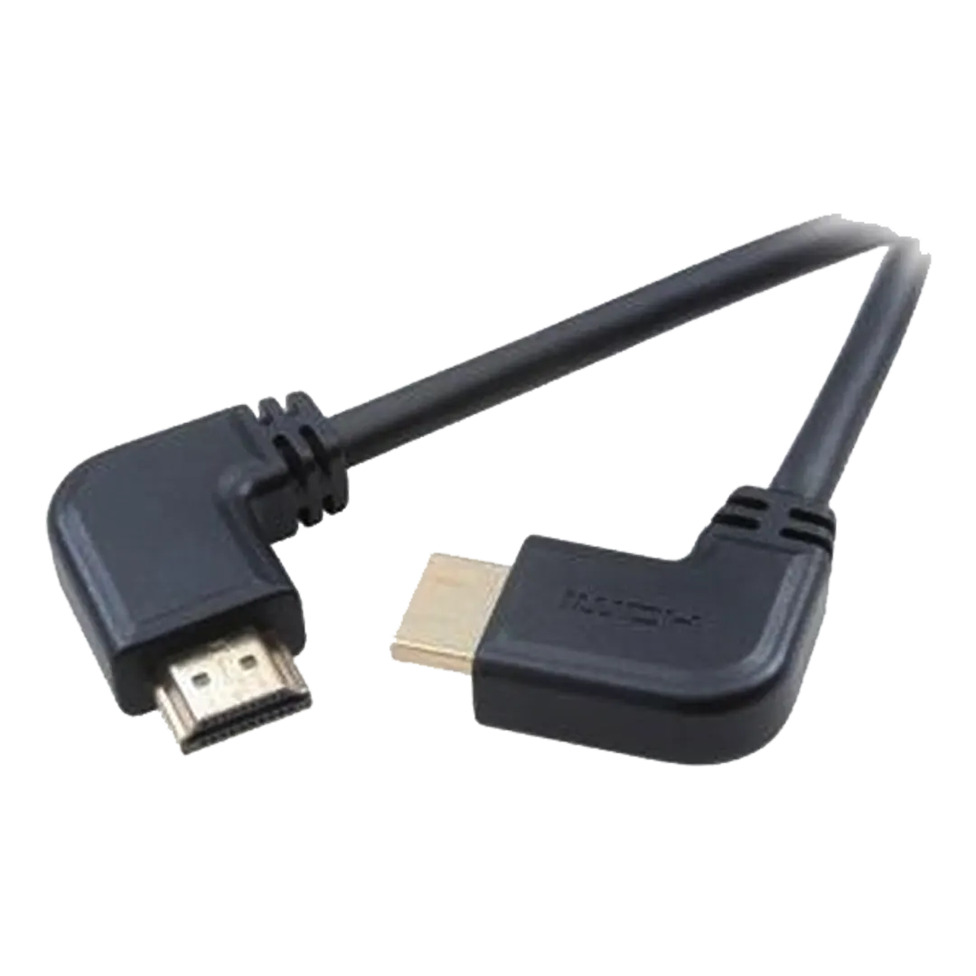 VIVANCO High Speed 90° Angled HDMI Cable With Ethernet - 1.5m