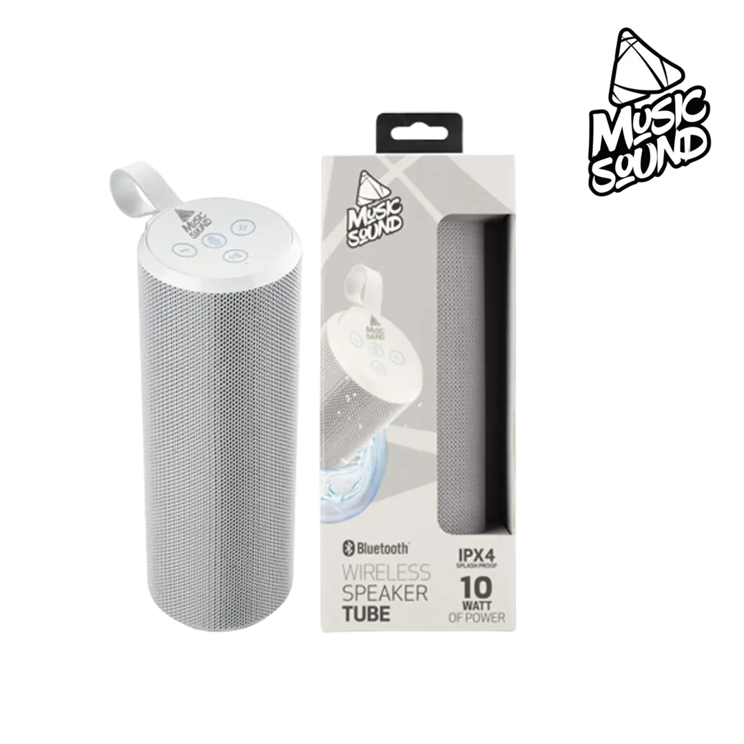 CELLULARLINE Music Sound Amazing Wireless Speaker Tube - Grey