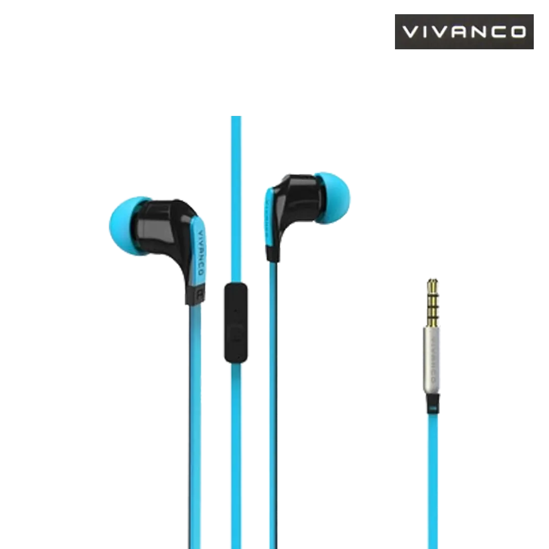VIVANCO Play / Comfort Buds In-Ear Earphones - Blue