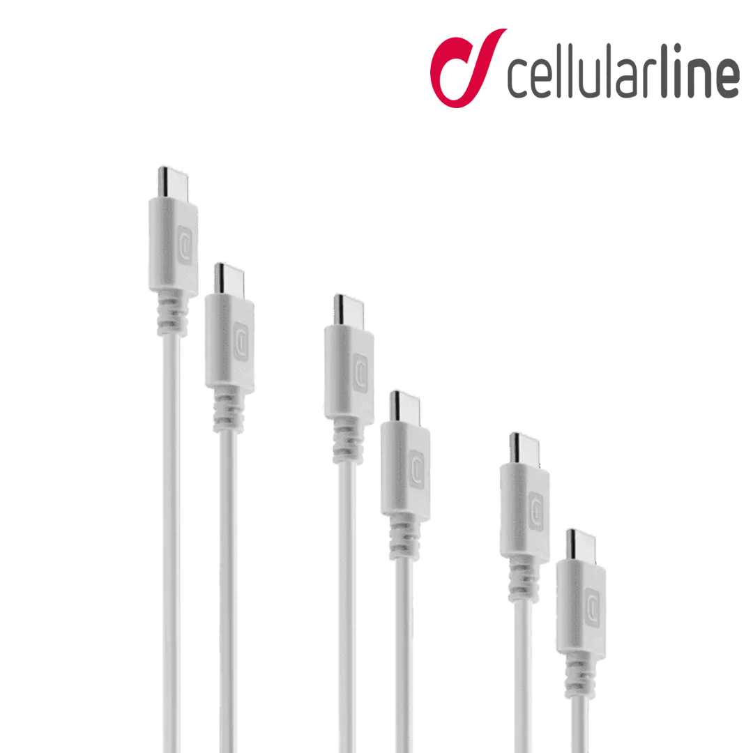 CELLULARLINE Multipack USB-C To USB-C - 3Pcs
