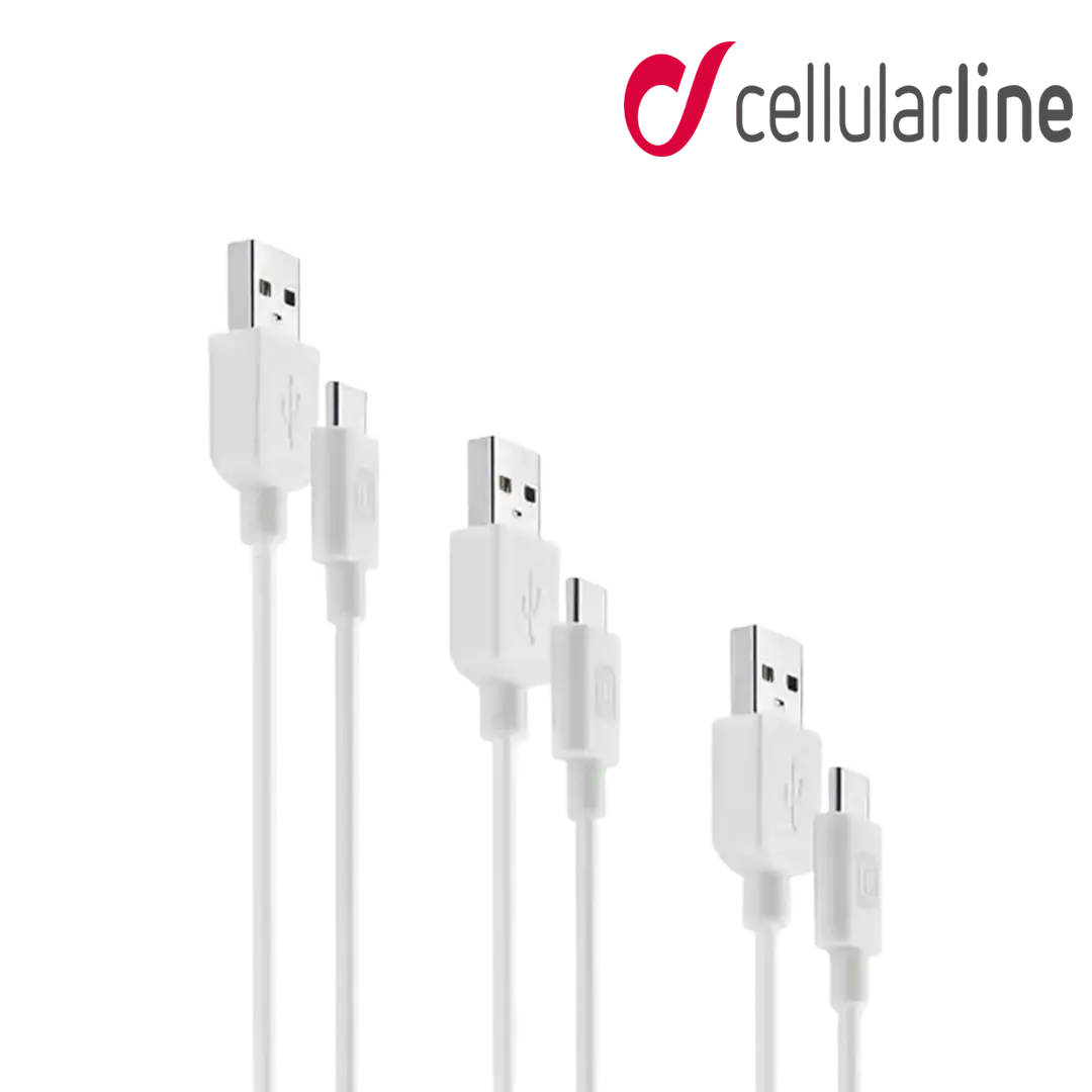 CELLULARLINE Multipack Micro USB To USB-C - 3Pcs