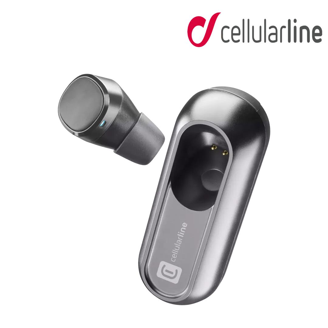Cellularline Power Mini Headset In-Ear Earphones With Charging Case (B –  Digital-outlet-lb