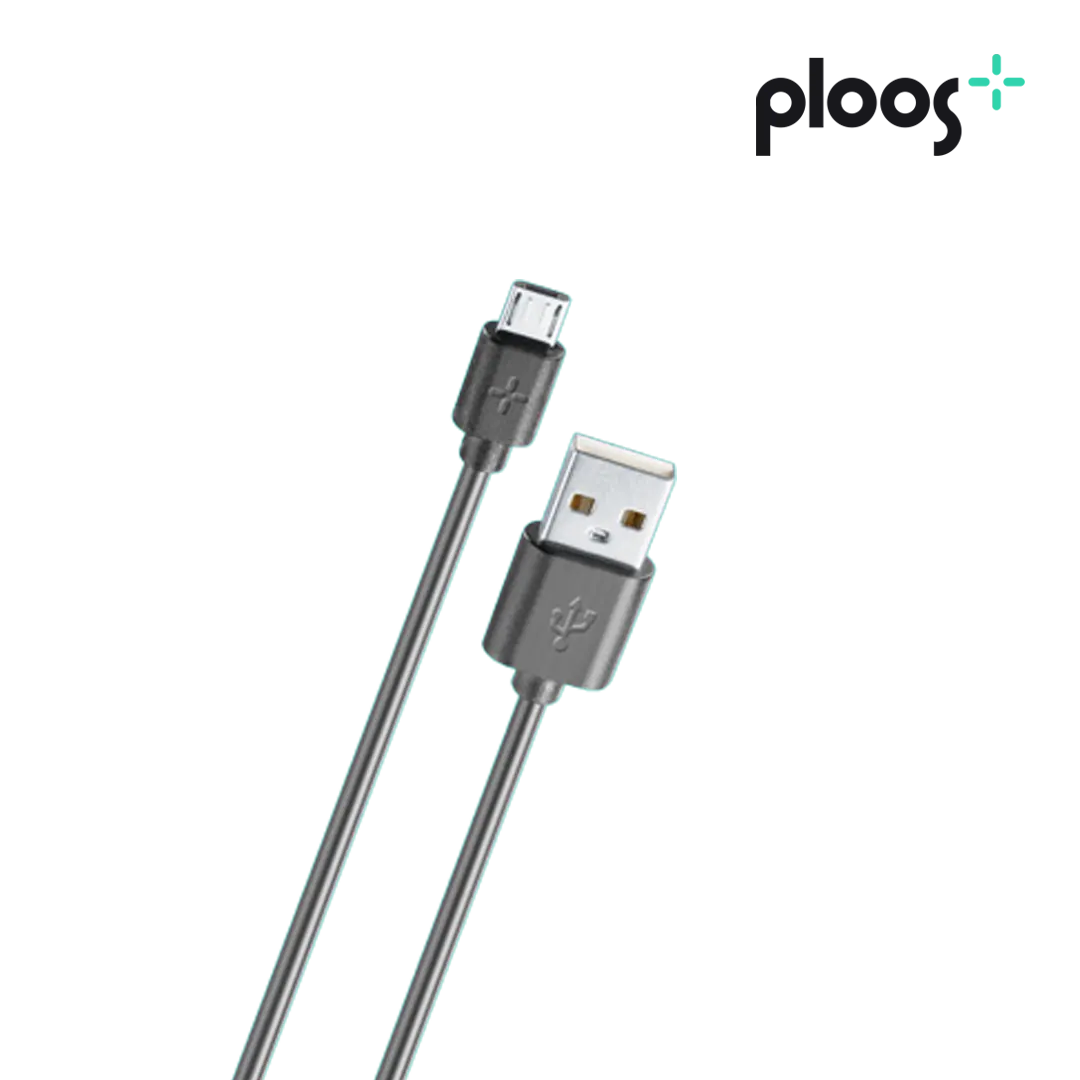 PLOOS Micro USB Cable Black - 200cm