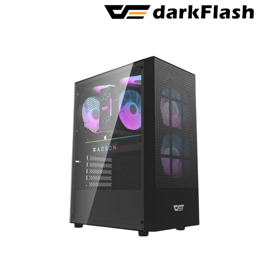 DARKFLASH A290 ATX PC Case Black