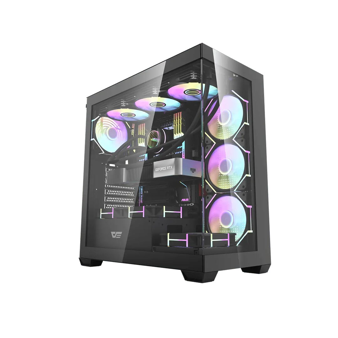 DARKFLASH DS900 ATX PC Case black
