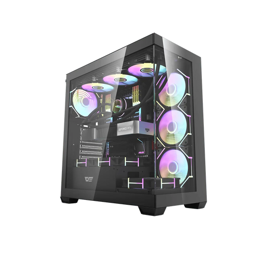 DARKFLASH DS900 ATX PC Case black
