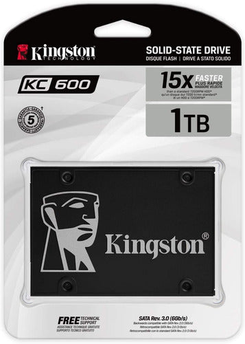KINGSTON SSD KC600 15X FASTER 1TB
