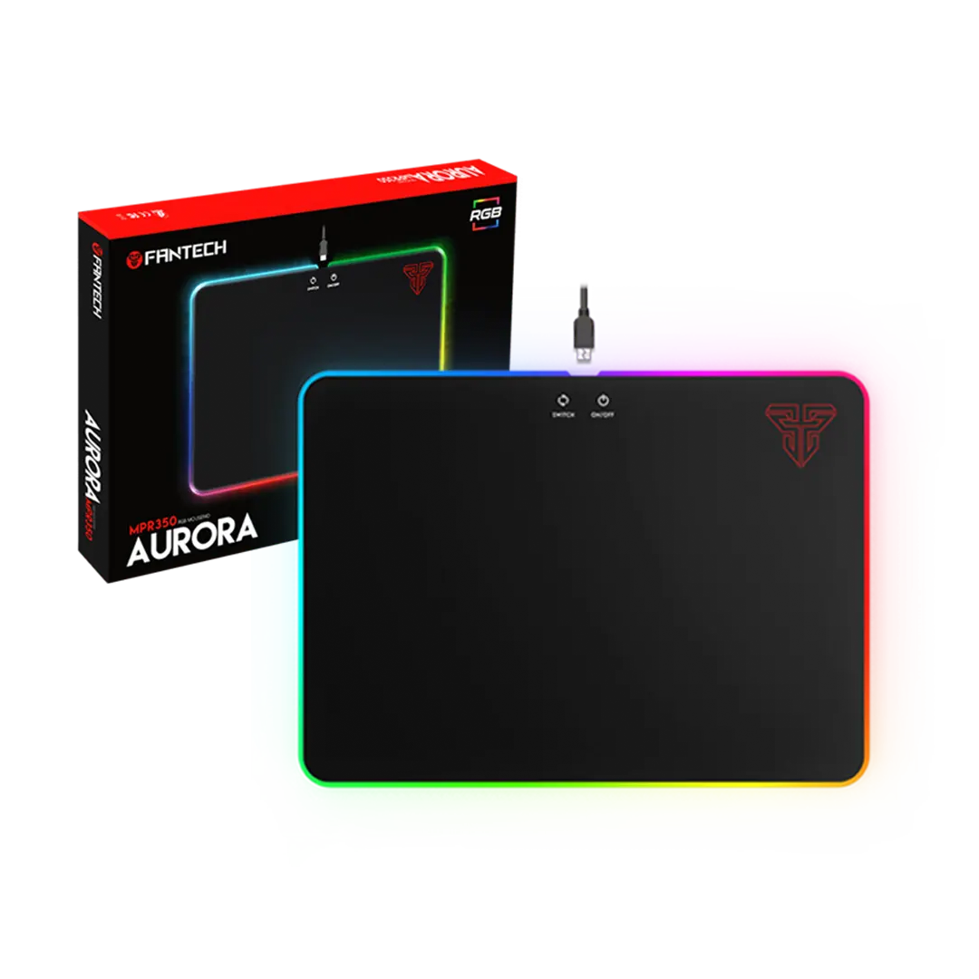 FANTECH AURORA MPR350 Hard RGB Gaming Mouse Pad