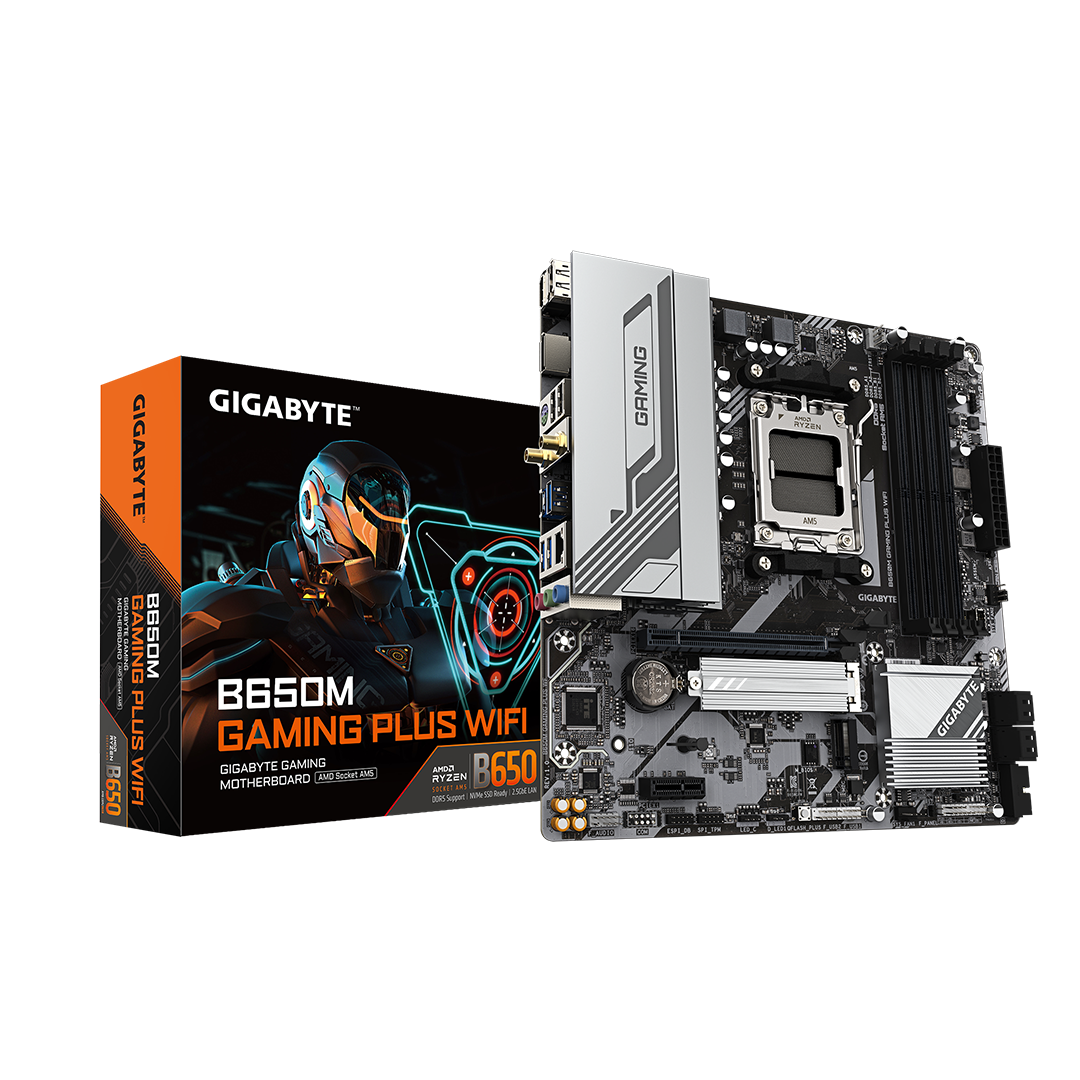 GIGABYTE B650M Gaming Plus WiFi DDR5 Motherboard