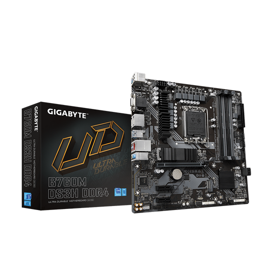 GIGABYTE B760M DS3H DDR4 Motherboard