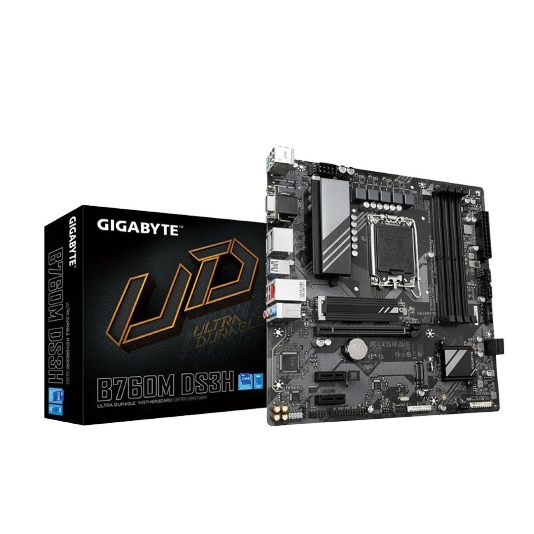 GIGABYTE B760M DS3H DDR5 Motherboard