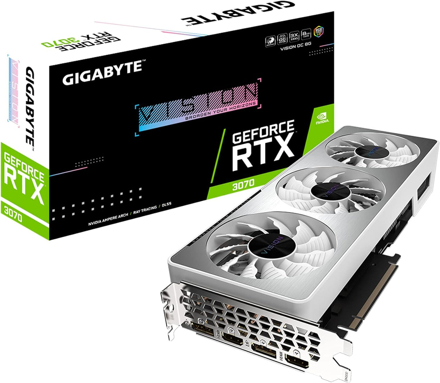 GIGABYTE GeForce RTX 3070 Vision OC 8G Graphics Card