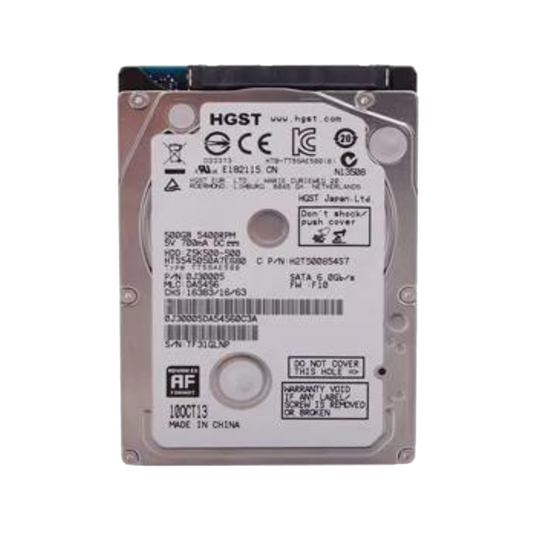 HITACHI 500GB 2.5'' HDD