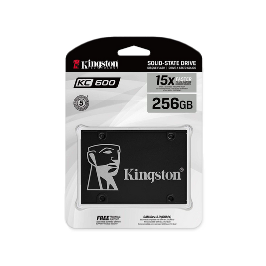 KINGSTON SSD KC600 15X FASTER 256GB