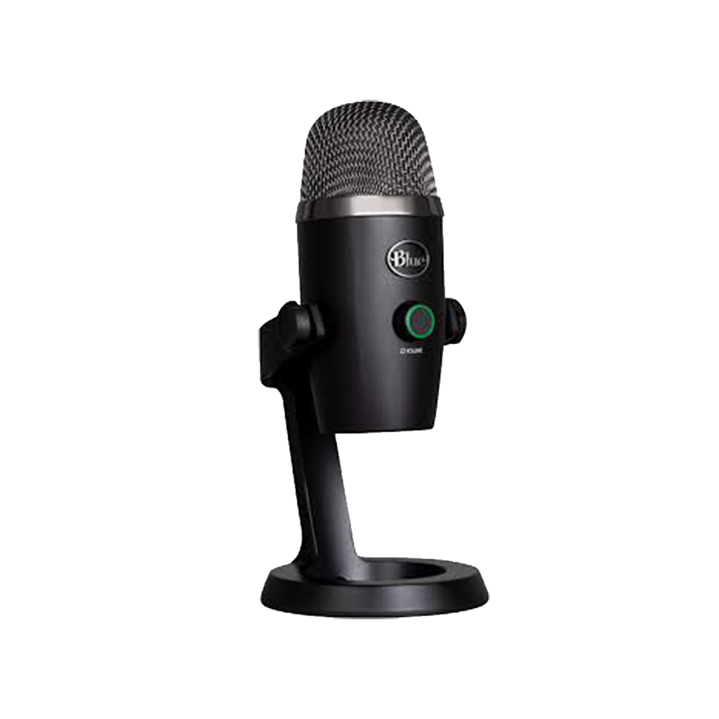 LOGITECH YETI NANO Premium Dual-Pattern USB Microphone with Blue VO!CE