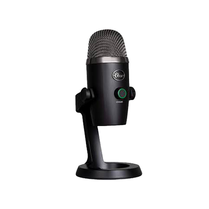 LOGITECH YETI NANO Premium Dual-Pattern USB Microphone with Blue VO!CE