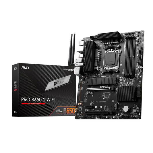 MSI PRO B650-S WiFi ProSeries Motherboard