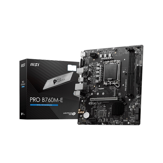 MSI PRO B760M-E DDR4 Motherboard 