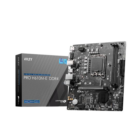 MSI PRO H610M-E DDR4 Motherboard
