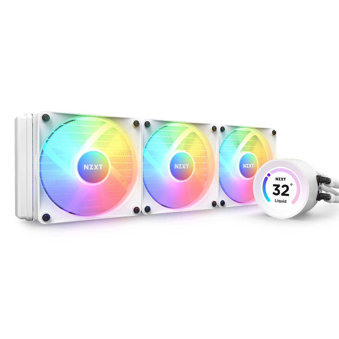 NZXT Kraken Elite RGB 360 AIO CPU Liquid Cooler (RL-KR36E-W1)