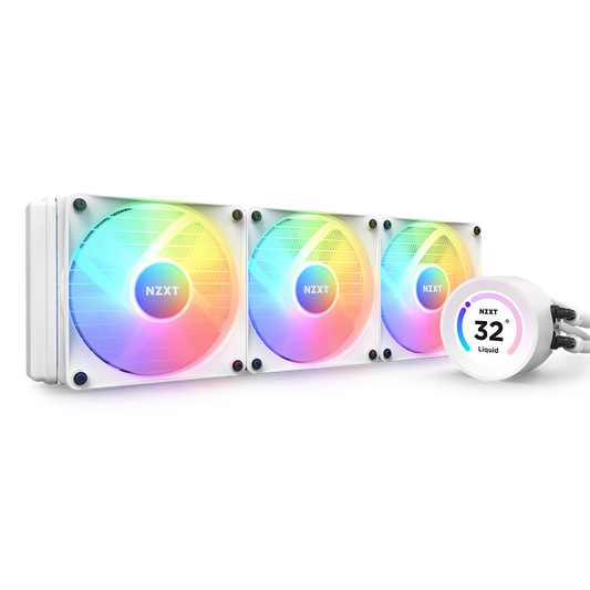NZXT Kraken Elite RGB 360 AIO CPU Liquid Cooler (RL-KR36E-W1)