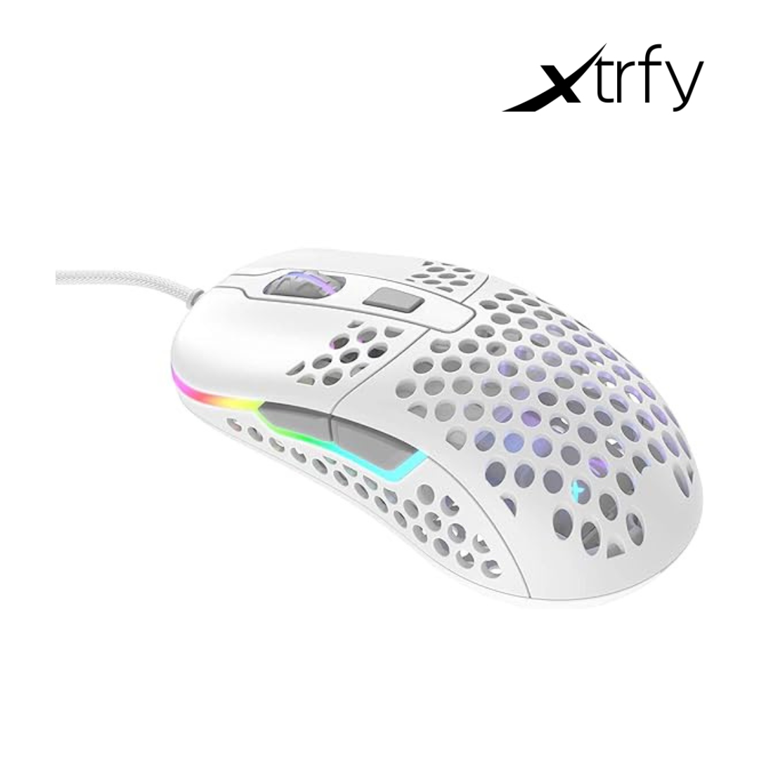 XTRFY M42 RGB Ultra Light Gaming Mouse White (OPEN BOX)