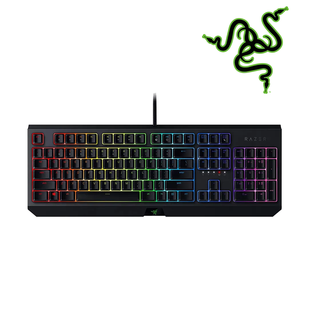 Razer Black Widow Green Switches Mechanical Gaming Keyboard (NO BOX)