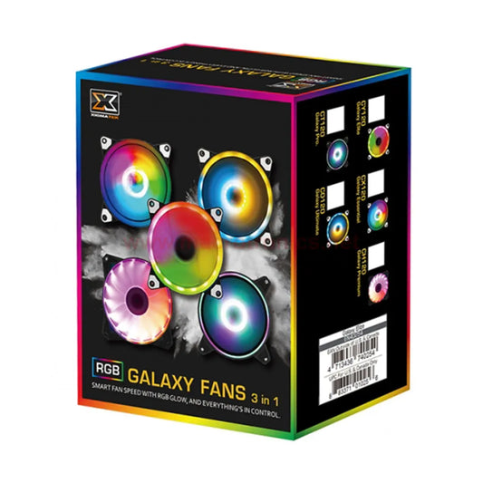 Xigmatek RGB GALAXY Fans 3 in 1