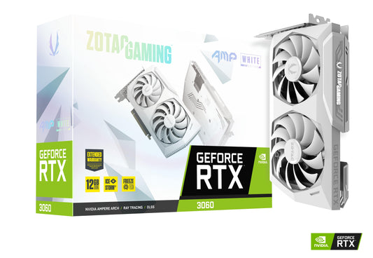 ZOTAC GAMING GeForce RTX 3060 AMP White Edition (OPEN BOX)