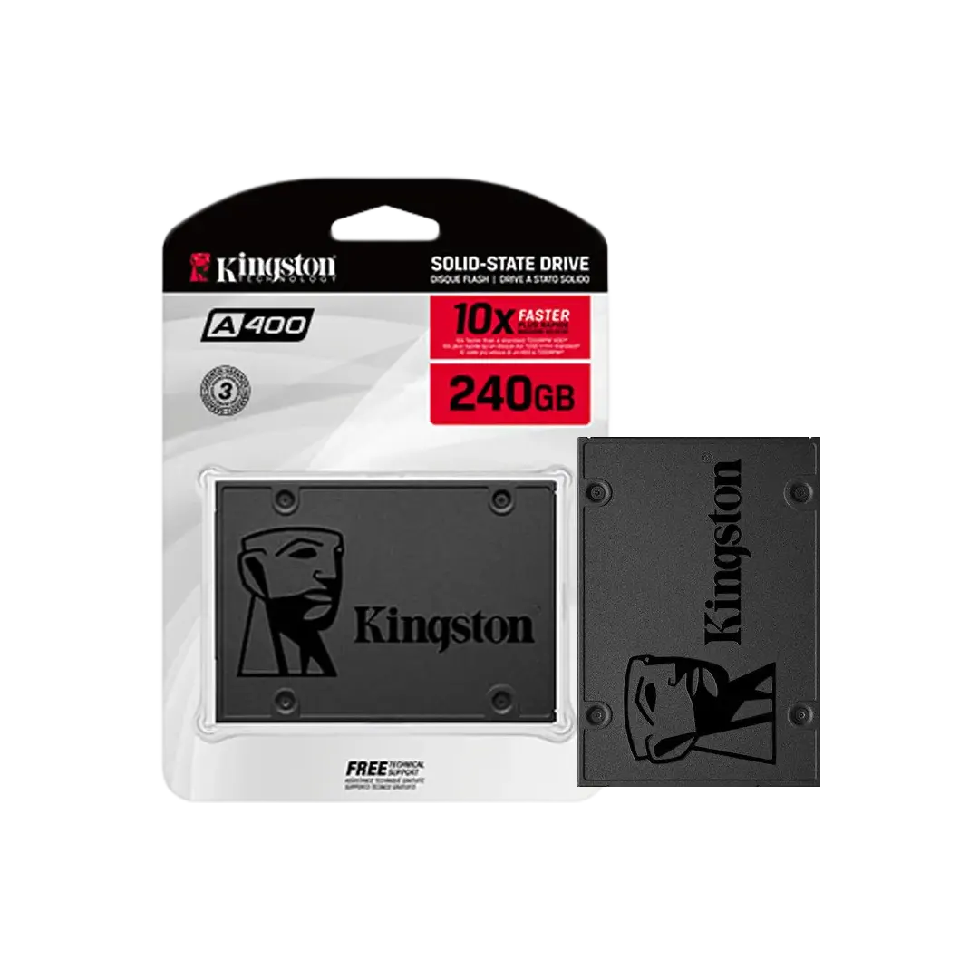 Kingston A400 SSD 10x Faster Storage  - 240GB