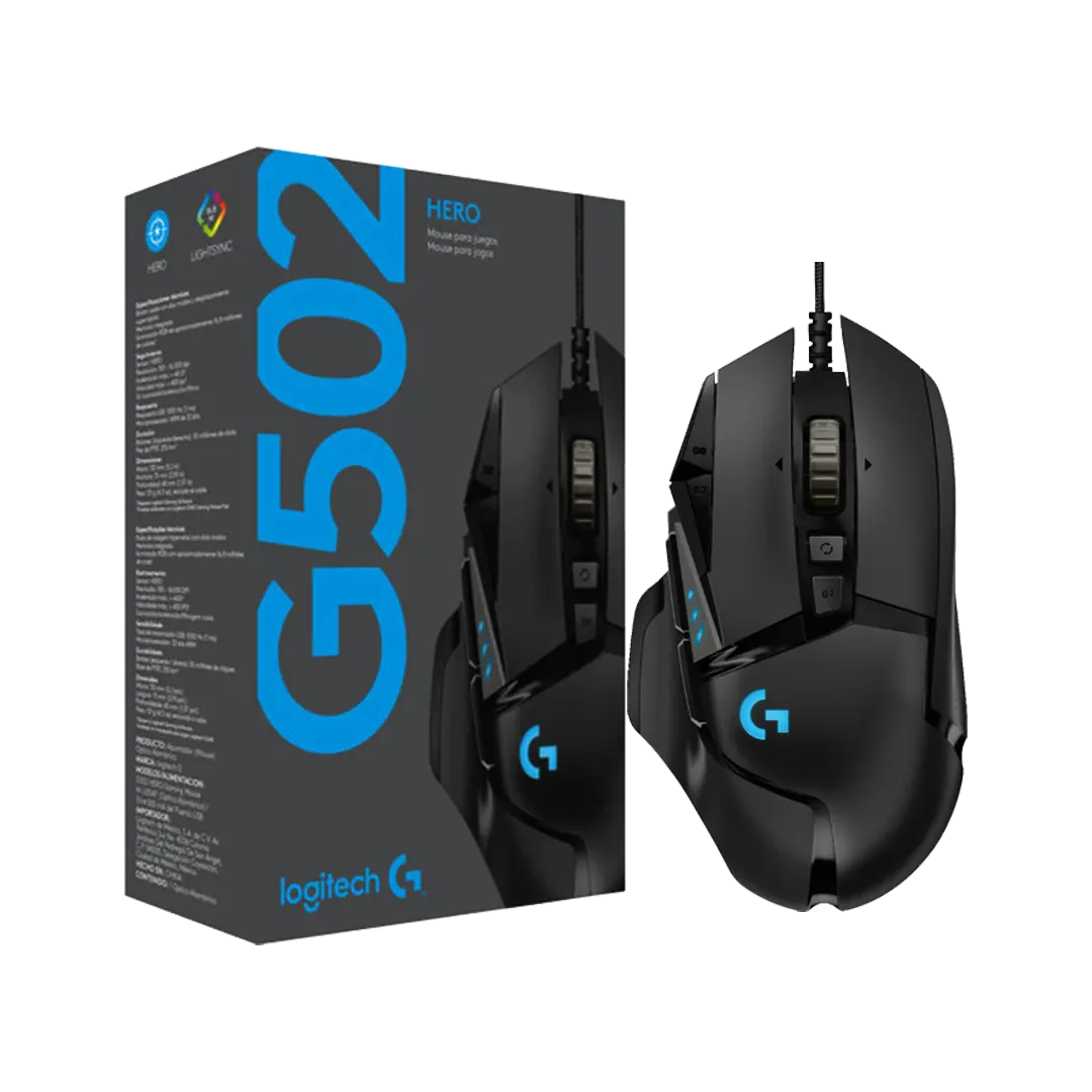 Logitech G502 HERO High Performance Gaming Mouse – Digital-outlet-lb