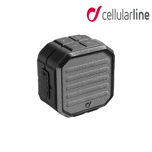 CELLULARLINE Muscle Brilliant 2 Way Bluetooth Speaker - Grey