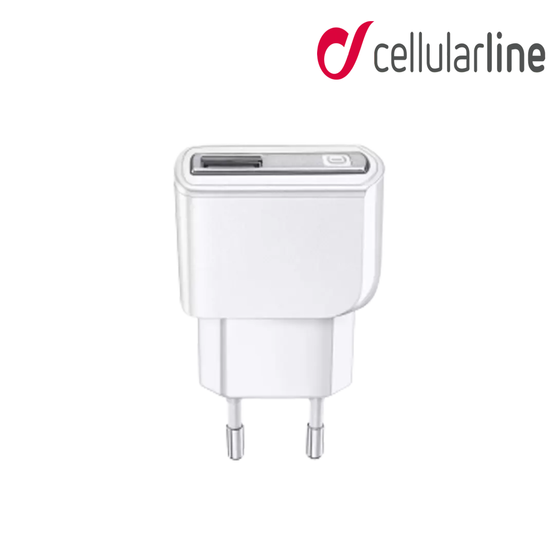 Cellularline 12W Fast Wall Charger For Apple - White