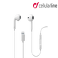 CELLULARLINE Swan Stereo In-Ear Earphones Lightning - White