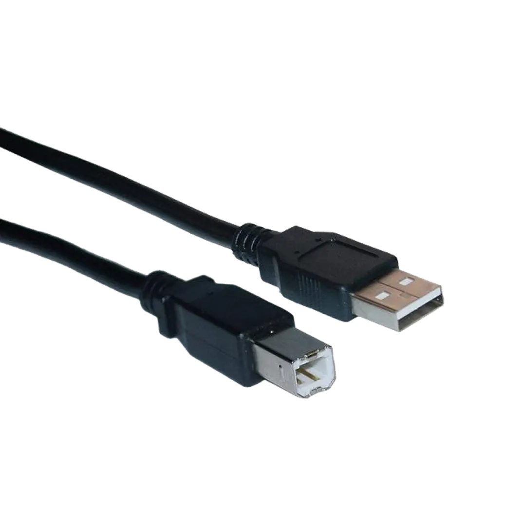 High Performance USB A 2.0 To USB B Cable For Printers - 1.5m