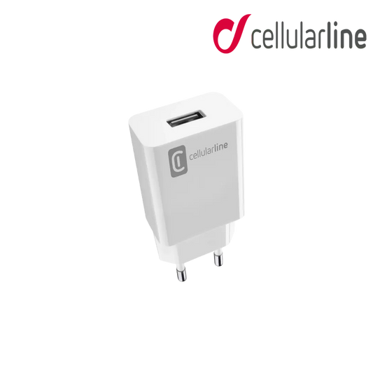Cellularline 5W Wall Charger Adapter - White