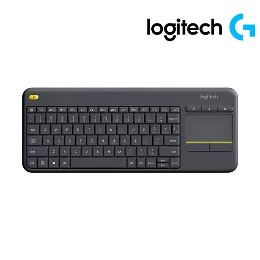 Logitech K400 Plus Wireless With Touch Pad Keyboard - Black (OPEN BOX)