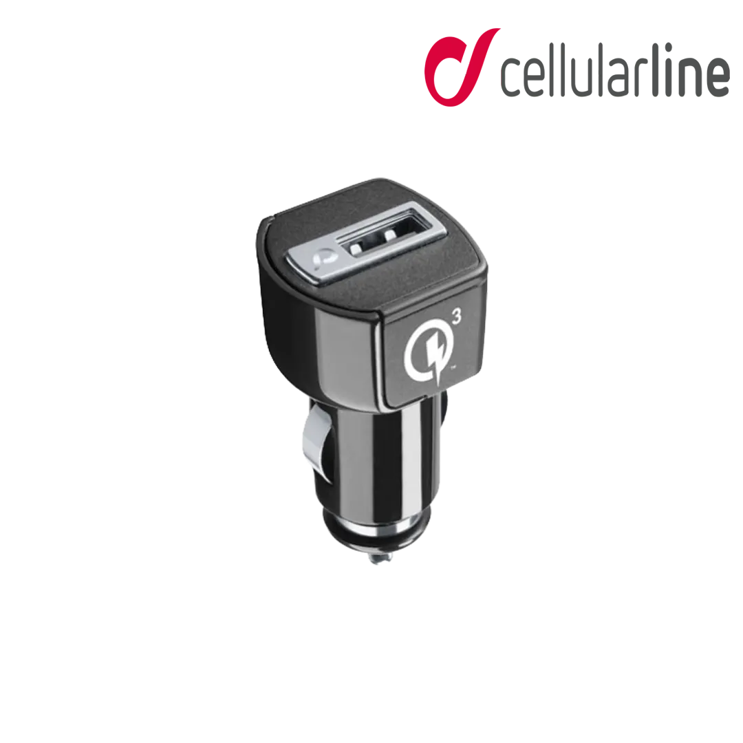 Cellularline Qualcomm 3.0 USB Car Fast Charger