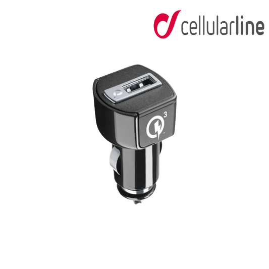 CELLULARLINE Qualcomm 3.0 USB Car Fast Charger