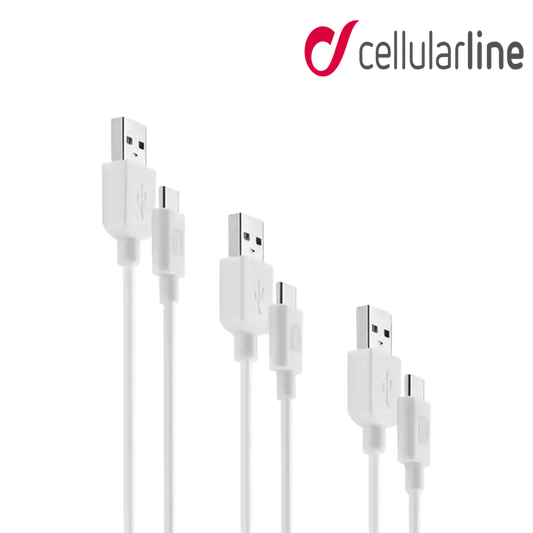 Cellularline Multipack Micro USB To USB-C - 3Pcs