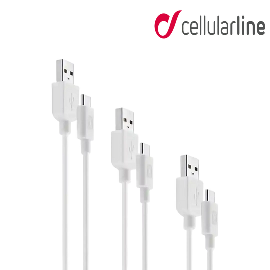 CELLULARLINE Multipack Micro USB To USB-C - 3Pcs